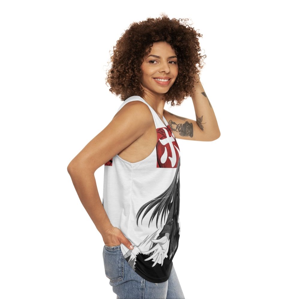 Spice and Wolf Inspired Unisex Tank Top - women side