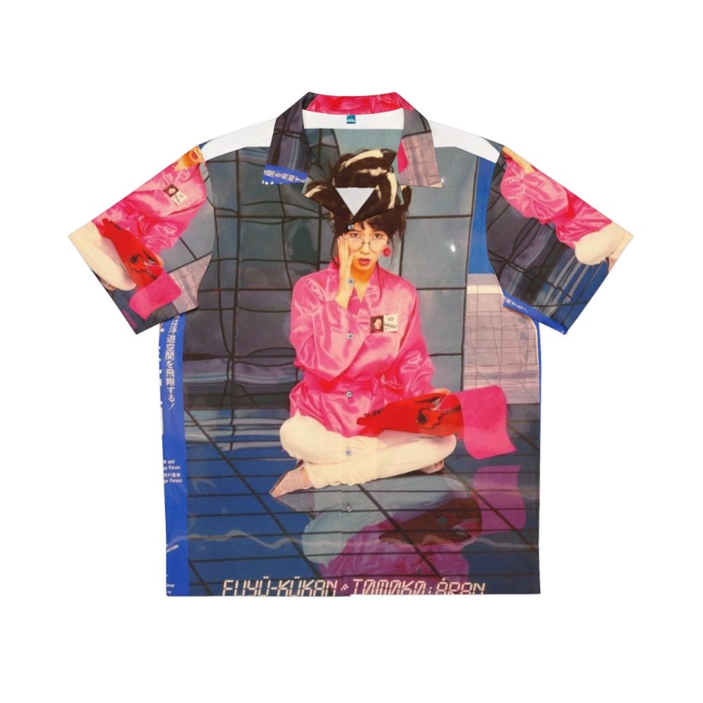 Vintage-inspired Hawaiian shirt with Tomoko Aran "I'm In Love" design