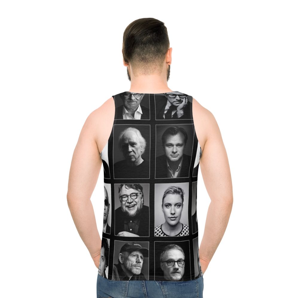 Auteur film directors unisex tank top - men back