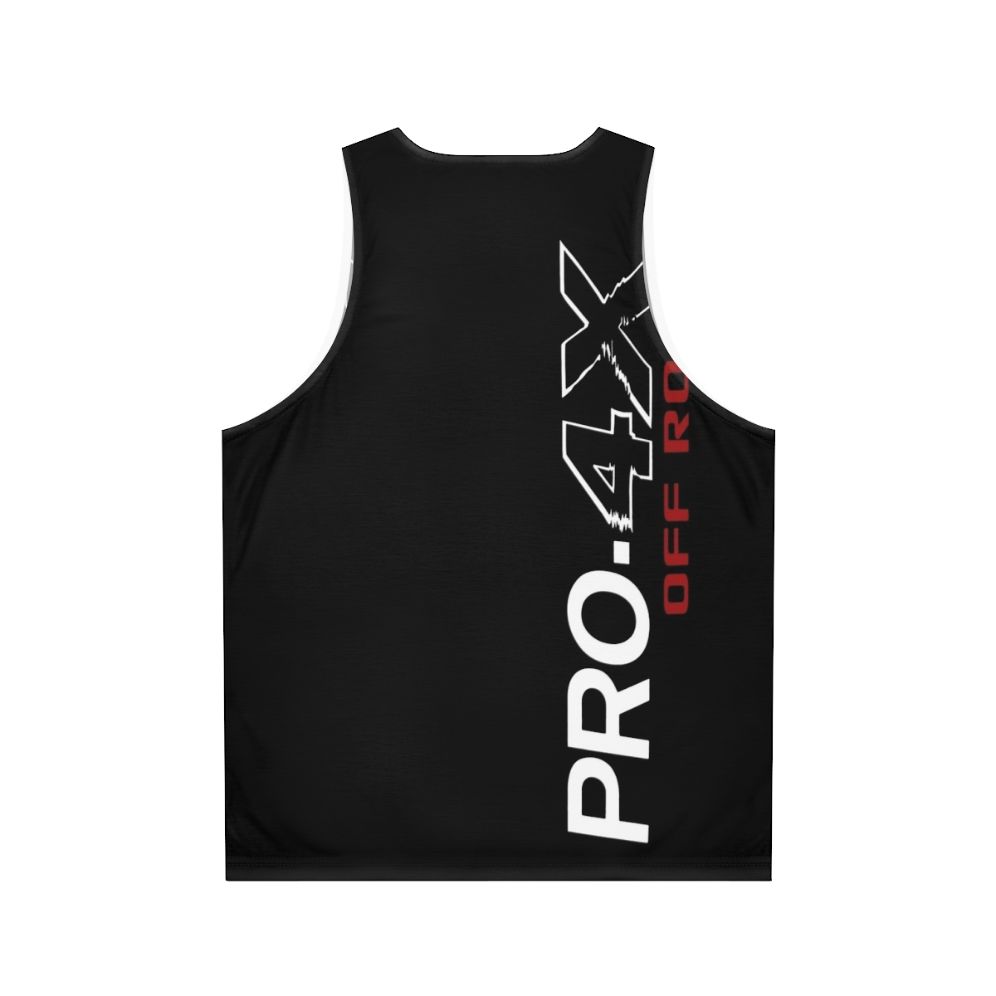 Pro 4X Off-Road Unisex Adventure Tank Top - Back