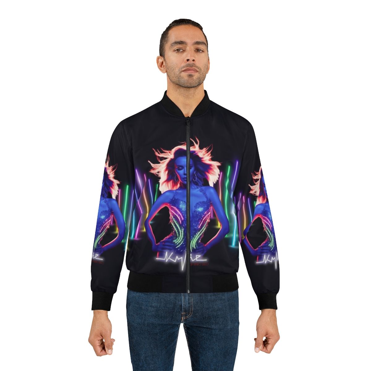 Kylie Minogue Pop Retro Disco Bomber Jacket - Lifestyle