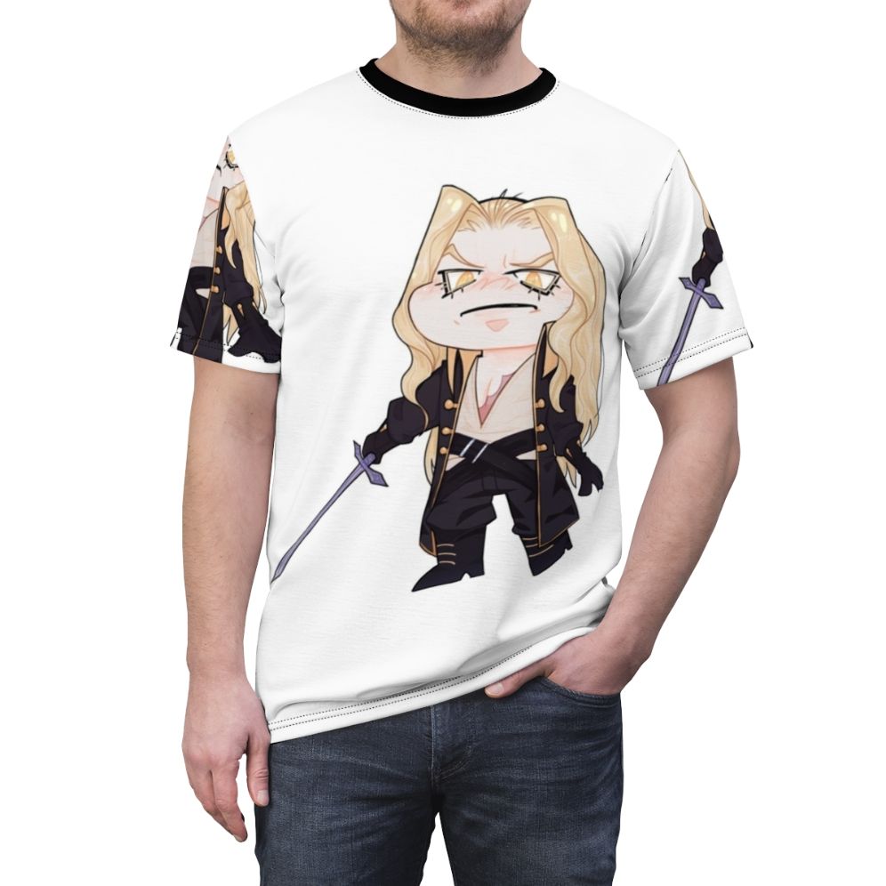 Chibi Alucard Castlevania Inspired T-Shirt - men front