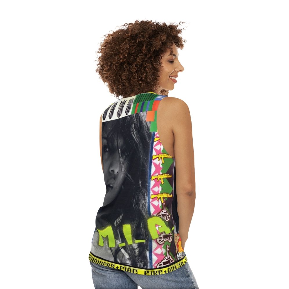 M.I.A. Arular Unisex Tank Top - women back