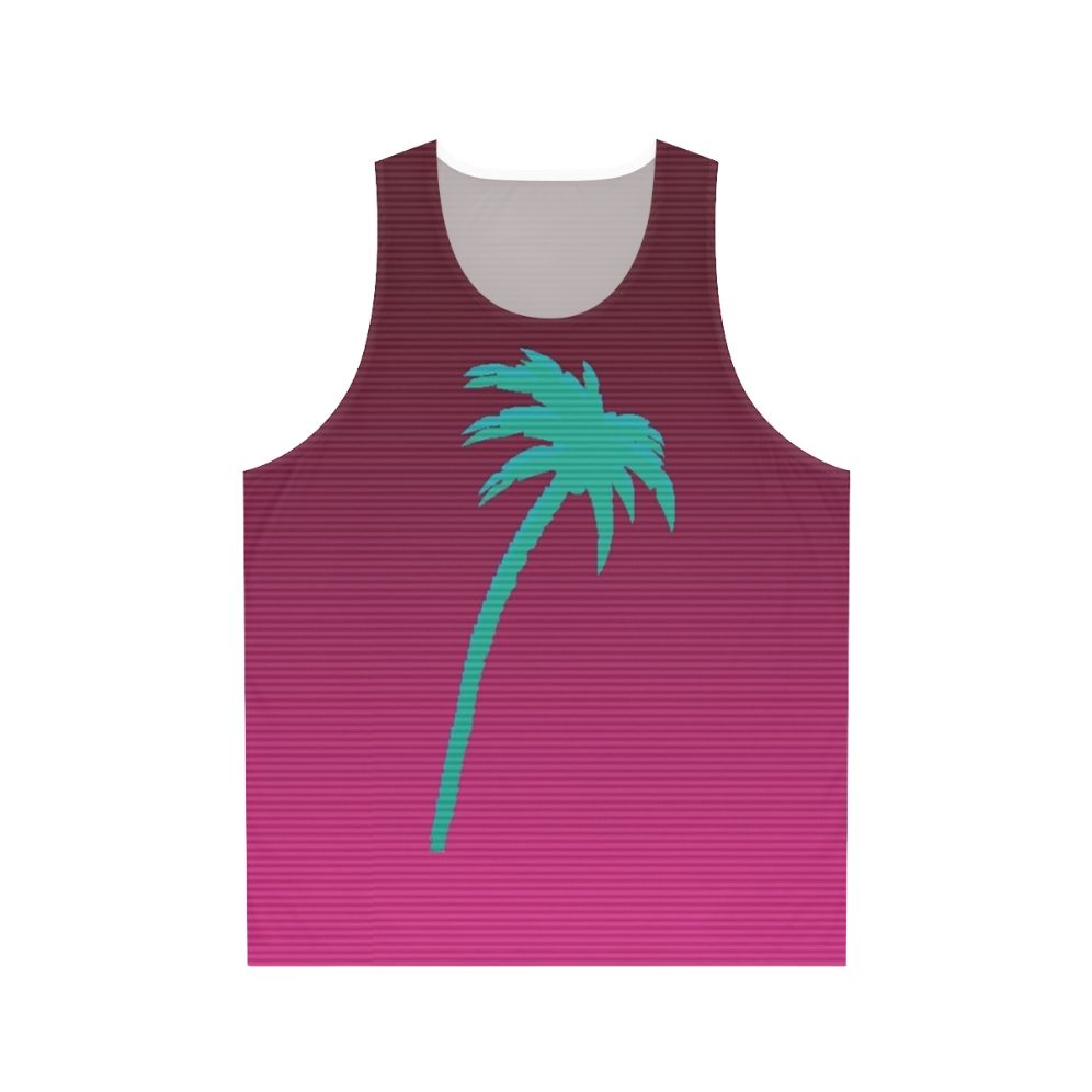 Hotline Miami Palmtree Unisex Tank Top