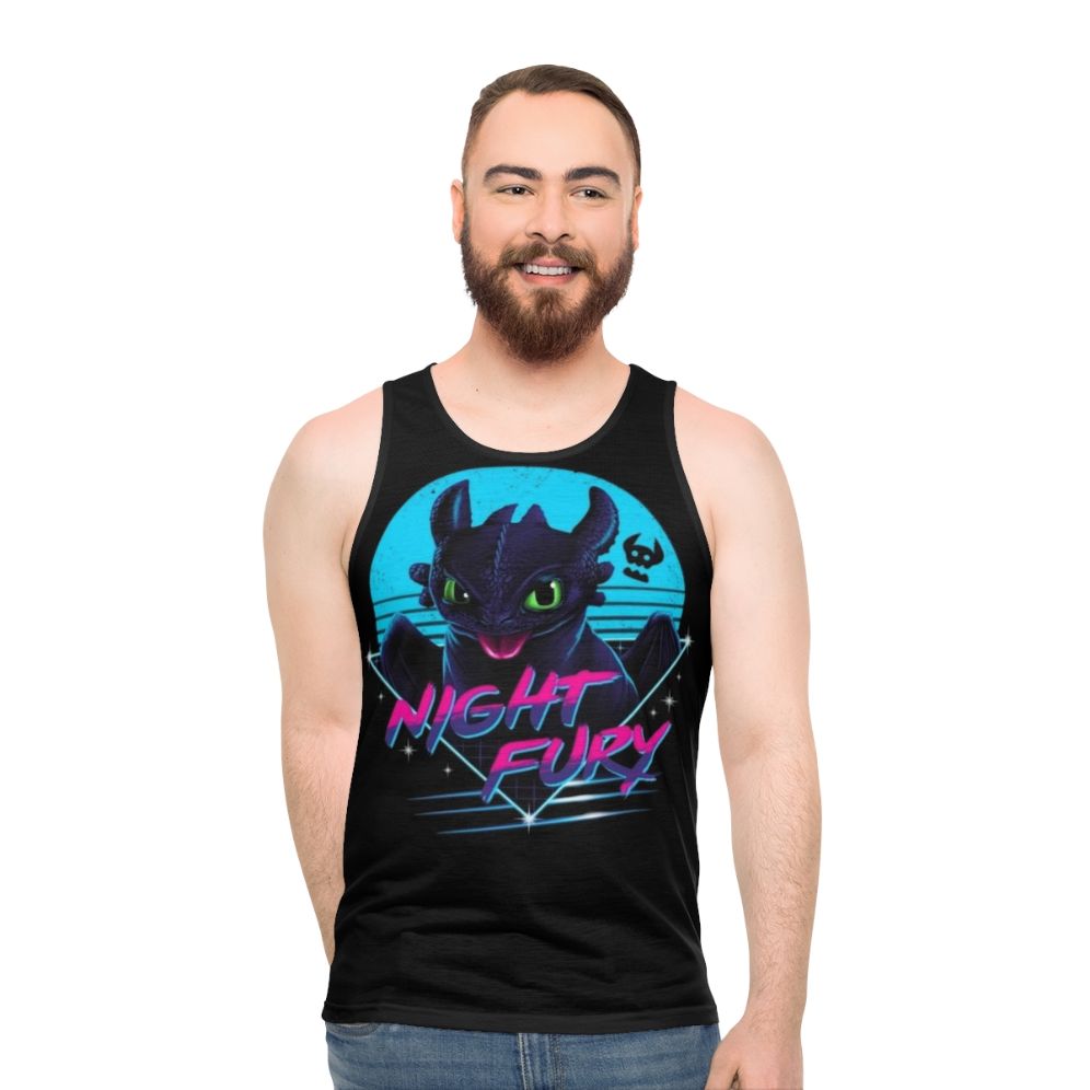 Toothless Night Fury Unisex Tank Top - men