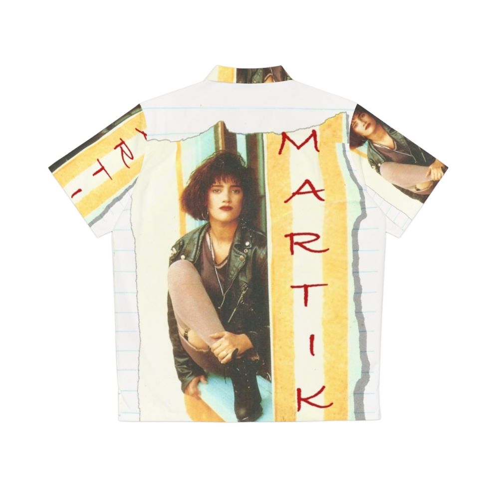 Martika 80s Pop Icon Hawaiian Shirt - Back