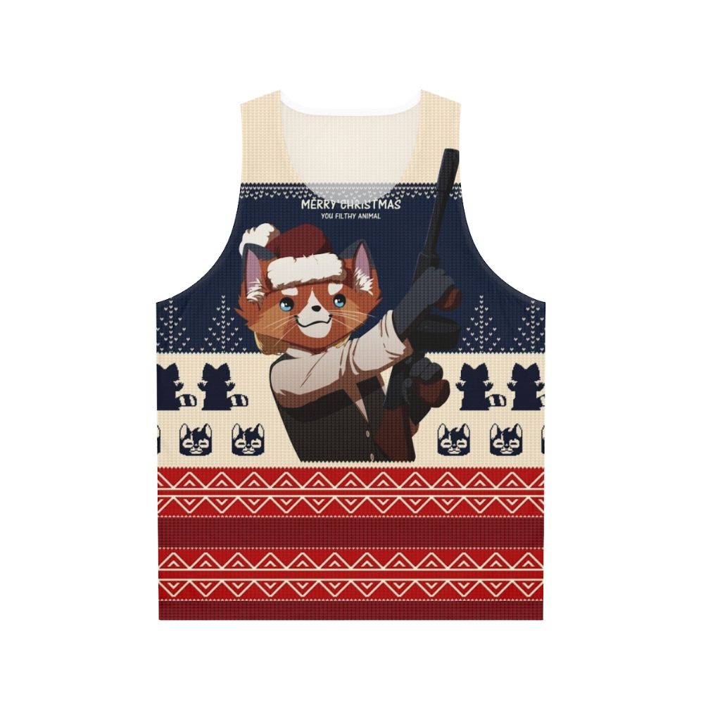 Home Alone inspired Christmas unisex tank top