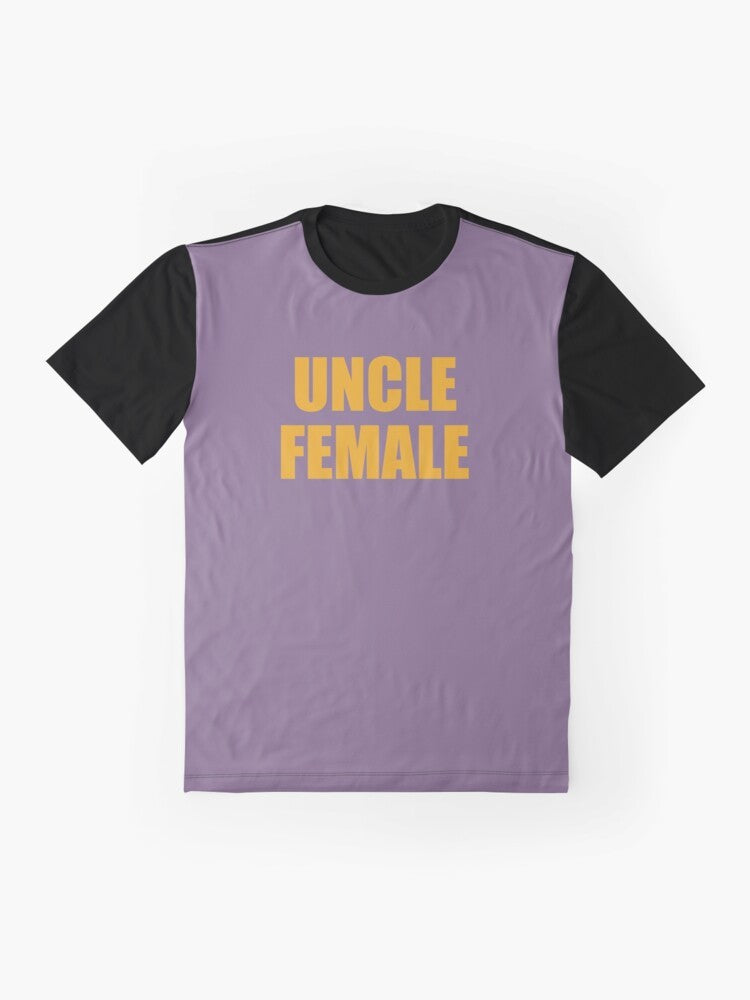 iCarly Uncle Female Penny Graphic T-Shirt featuring the character Penny from the TV show iCarly - Flat lay