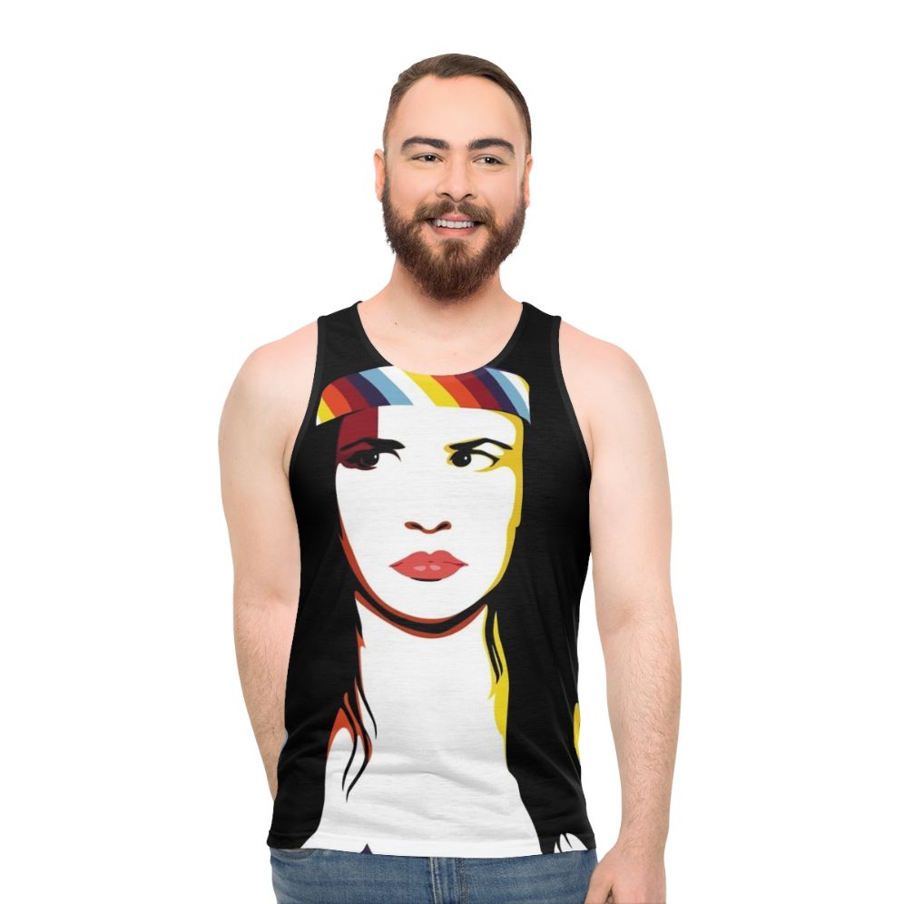 Juliette Lewis Unisex 90s Inspired Tank Top - men