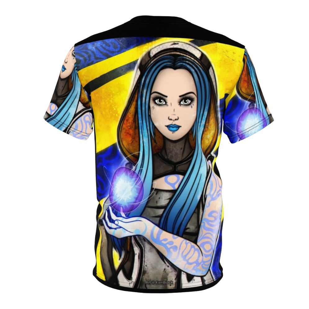 Borderlands siren fan art design on a t-shirt - Back