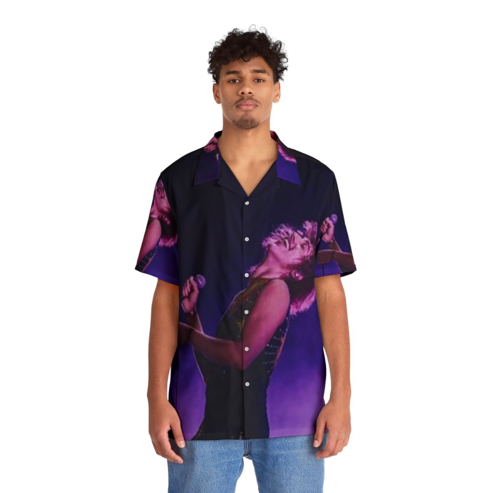 Josh Kiszka Greta Van Fleet Inspired Hawaiian Shirt - People Front