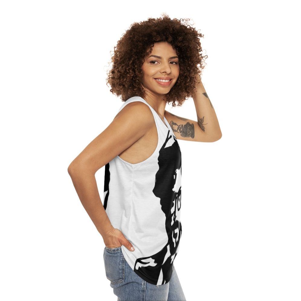 El Professor Unisex Money Heist Tank Top - women side