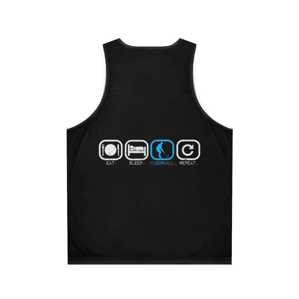 Floorball Unisex Tank Top - Back