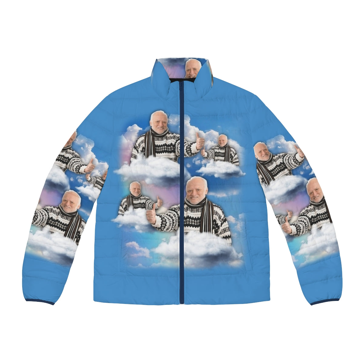 HAROLD Puffer Jacket - Embrace the Meme with This Funny and Stylish Outerwear