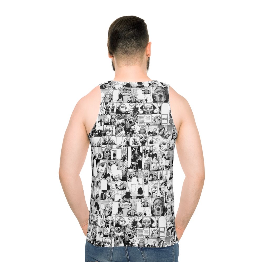 Anime Manga My Hero Academia Unisex Tank Top - men back