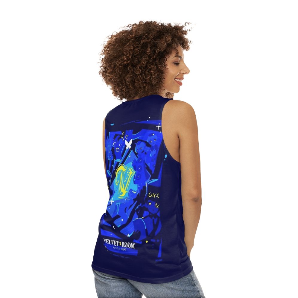 Persona 5 Velvet Room Unisex Tank Top - women back