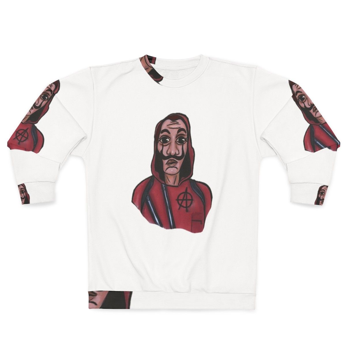 Money Heist Dali Mask Anarchy Suit Sweatshirt