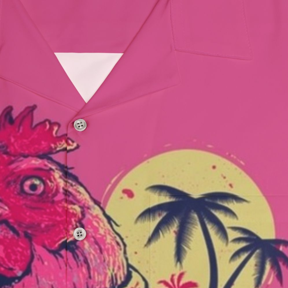 Hotline Miami Richard Hawaiian Shirt - Detail