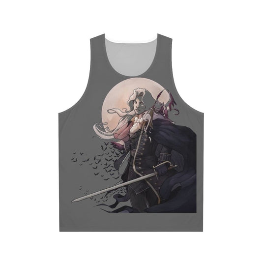 Castlevania Dracula Horror Game Unisex Tank Top