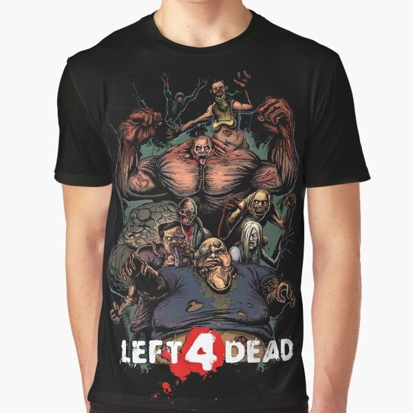 Valve Left 4 Dead Zombie Graphic T-Shirt