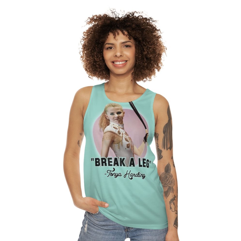 Tonya Harding Unisex Tank Top - women