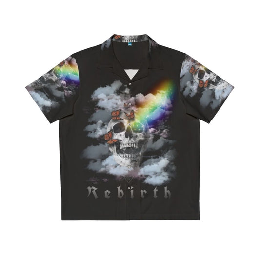 Rebirth Hawaiian Shirt Digital Art Fantasy Occult Design