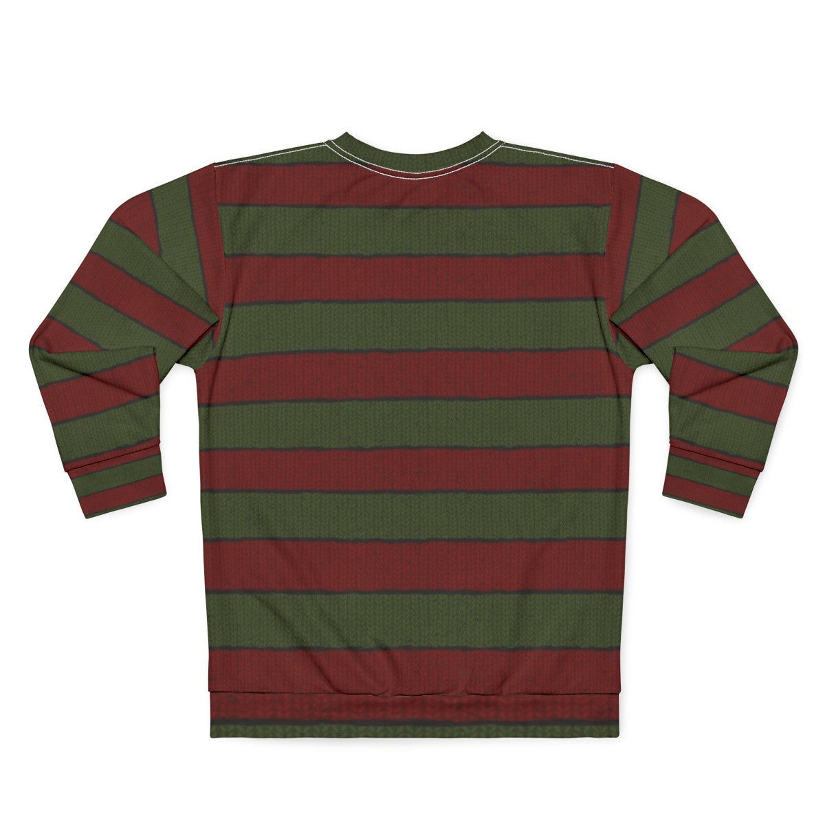 Freddy Krueger Inspired Knit Sweater - Back