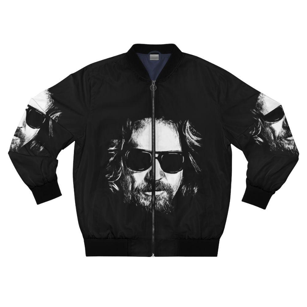 "The Dude" Bomber Jacket inspired by The Big Lebowski and featuring Jeff Bridges as The Dude