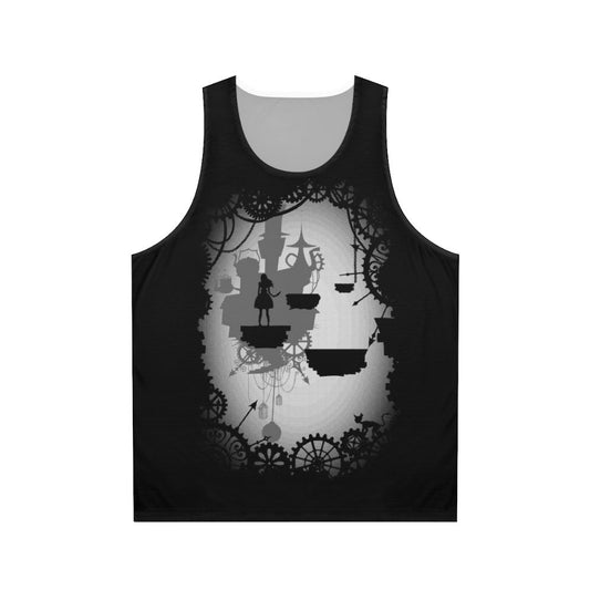 Alice in Limbo dark fashion unisex tank top