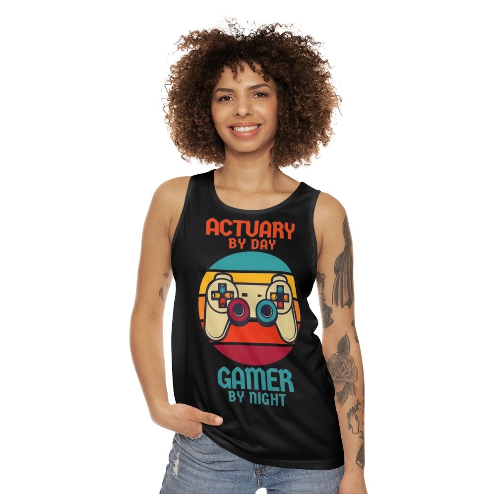 Actuarial Gamer Unisex Tank Top - women