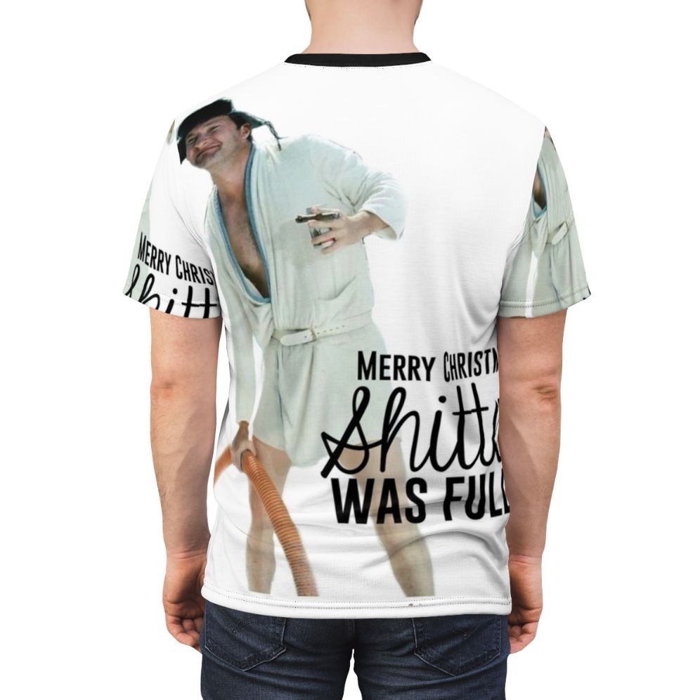 Cousin Eddie-inspired Christmas vacation t-shirt with a festive and funny design - men back