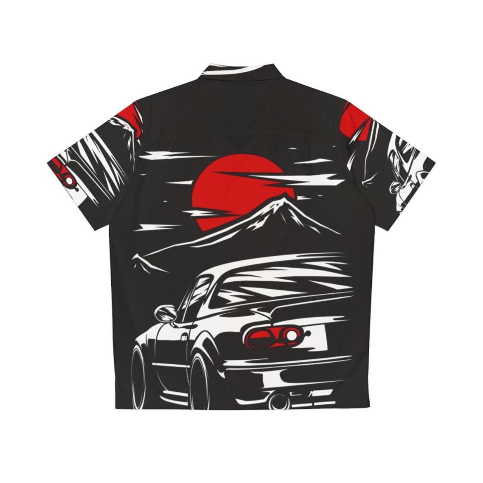 Mazda MX-5 Miata Hawaiian Shirt - Back