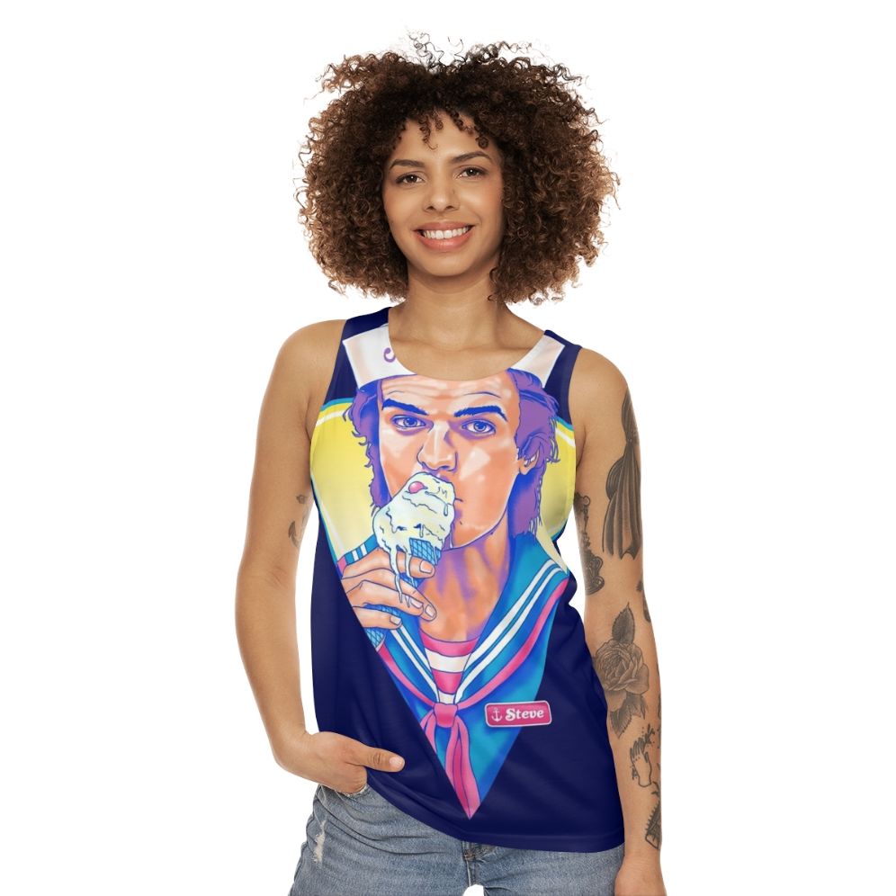 Stranger Things Steve Harrington Unisex Tank Top - women