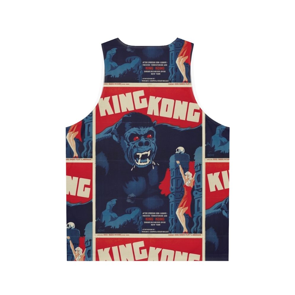 Vintage King Kong Monster Unisex Tank Top - Back