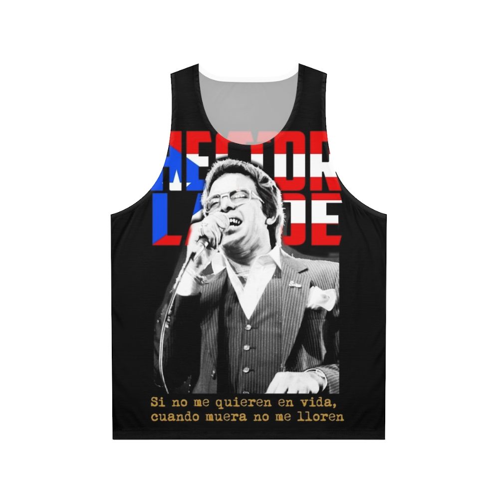 Hector Lavoe Latin Salsa Unisex Tank Top