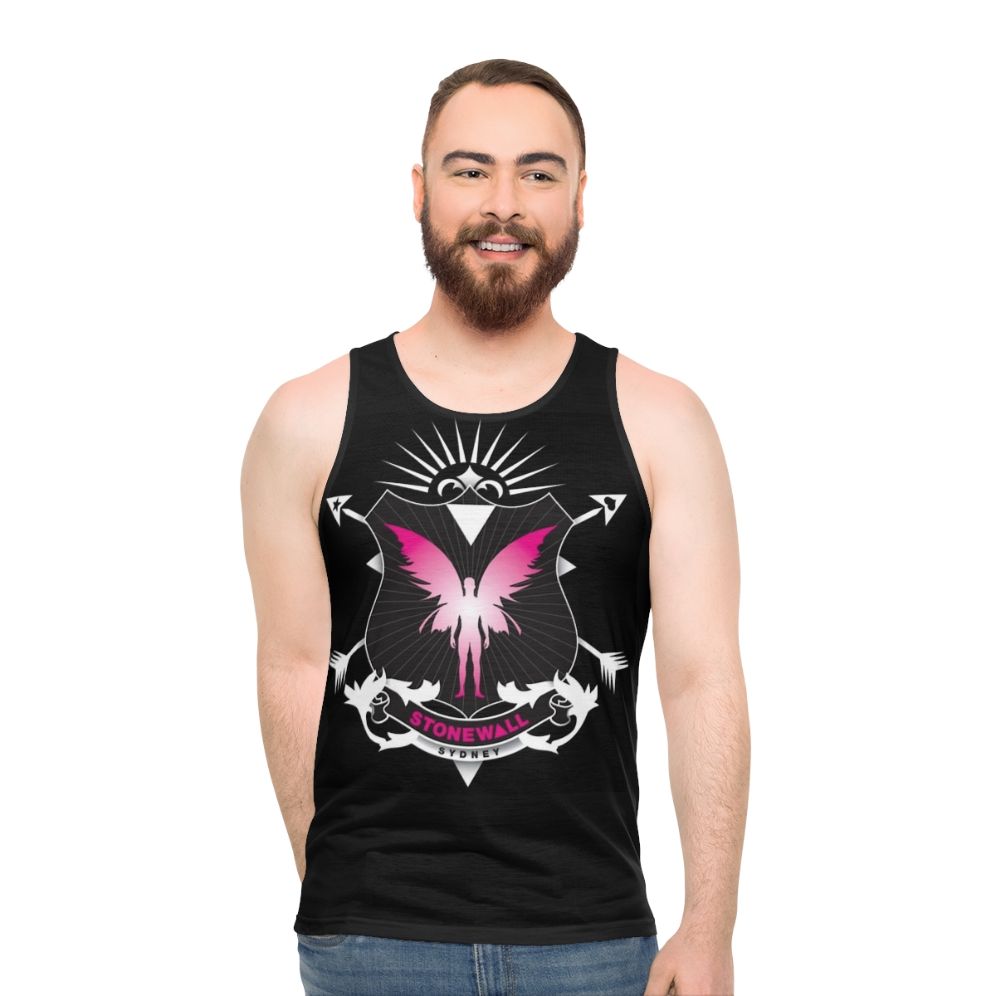 Unisex Stonewall Hotel LGBTQIA Pride Tank Top - men