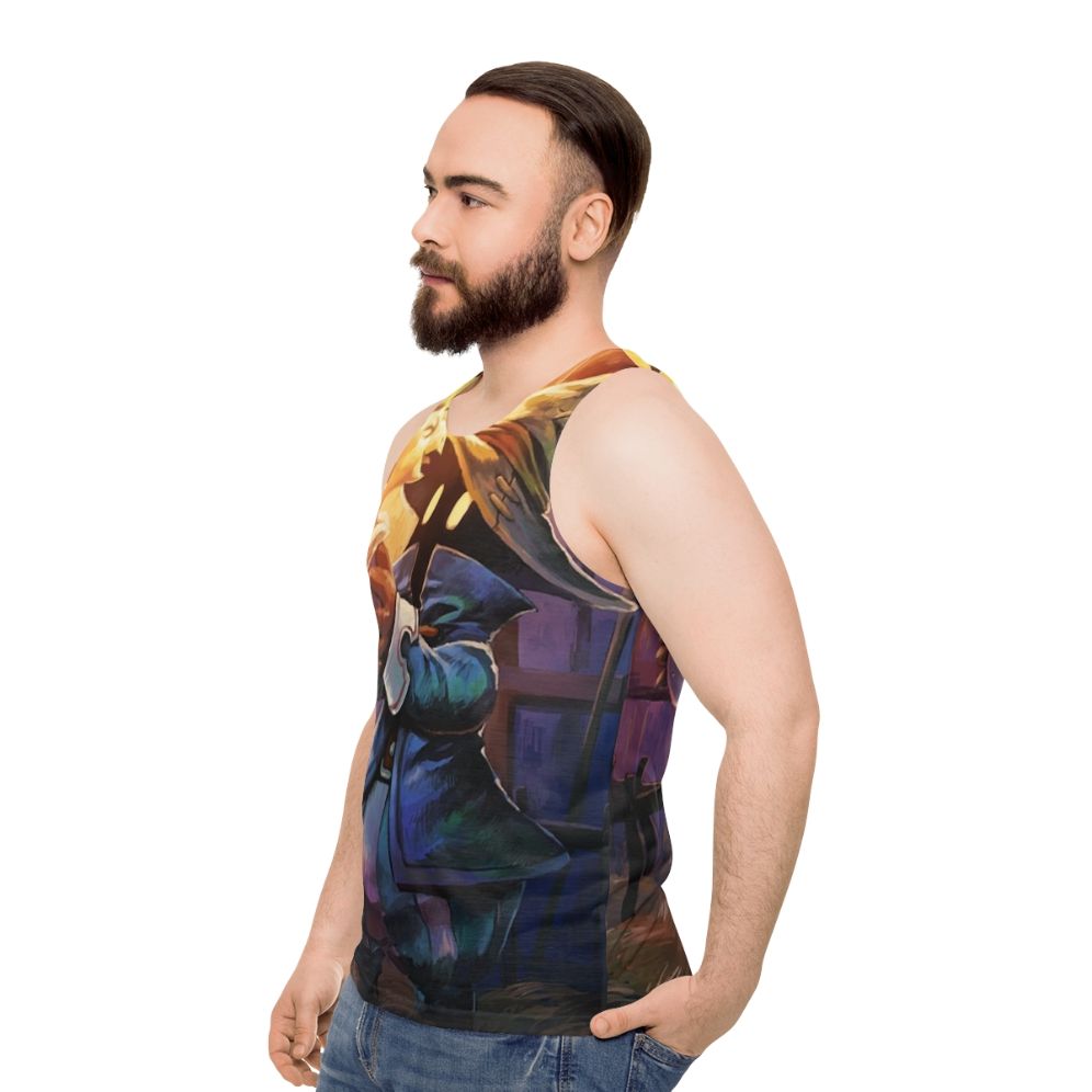 Vivi Mam Unisex Fantasy Tank Top - men side