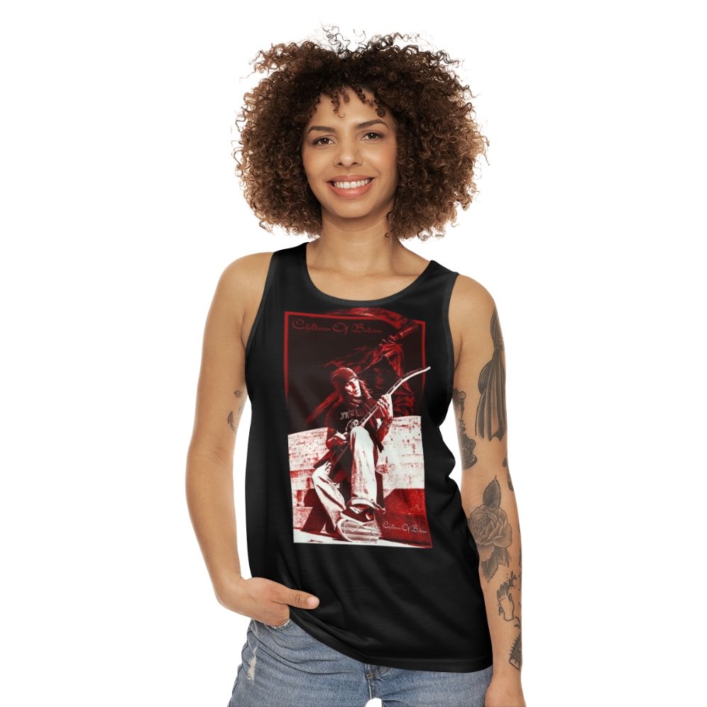 Alexi Laiho metal tribute unisex tank top - women