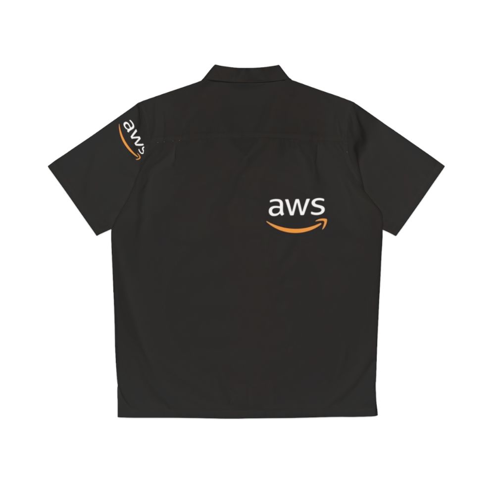 AWS Certified Developer Logo Hawaiian Shirt - Back