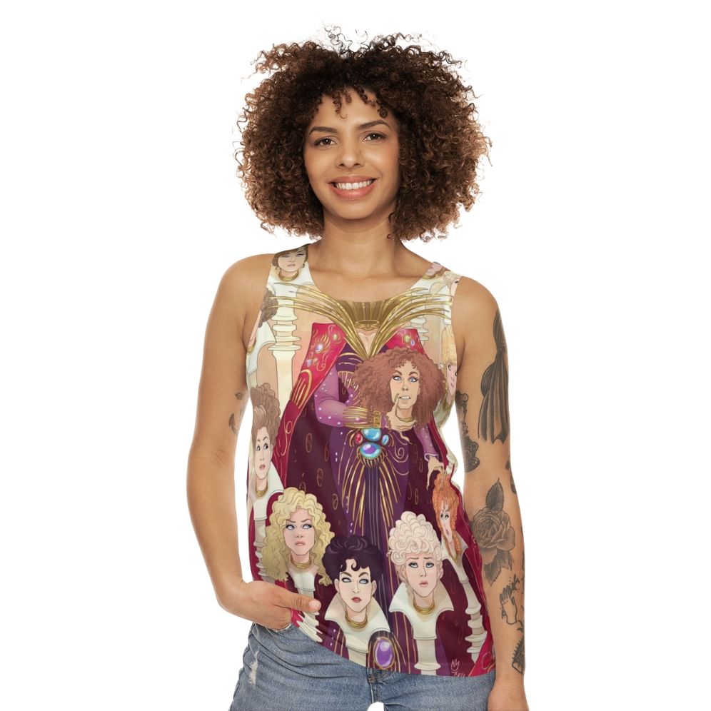 Unisex 80s fantasy tank top - women