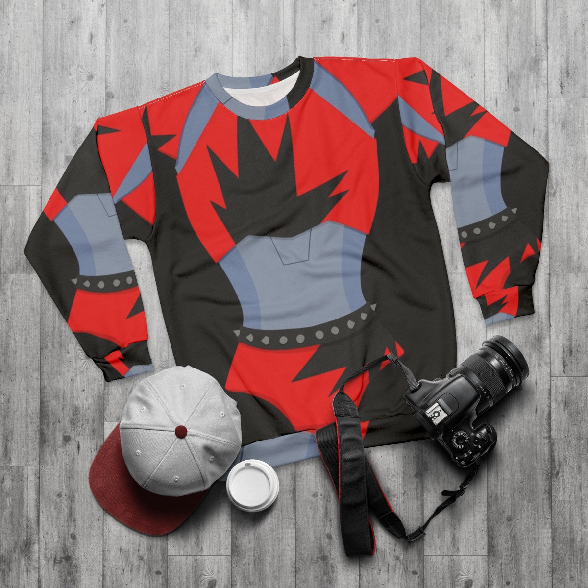 Roxanne Wolf Five Nights at Freddy's Security Breach Sweatshirt - flat lay