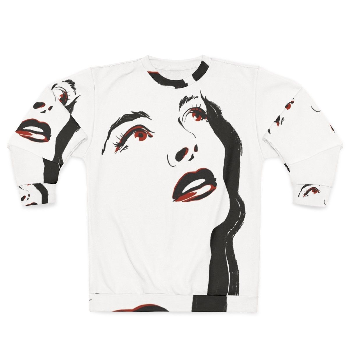 Katharine Hepburn Portrait Sweatshirt - Iconic Hollywood Actress