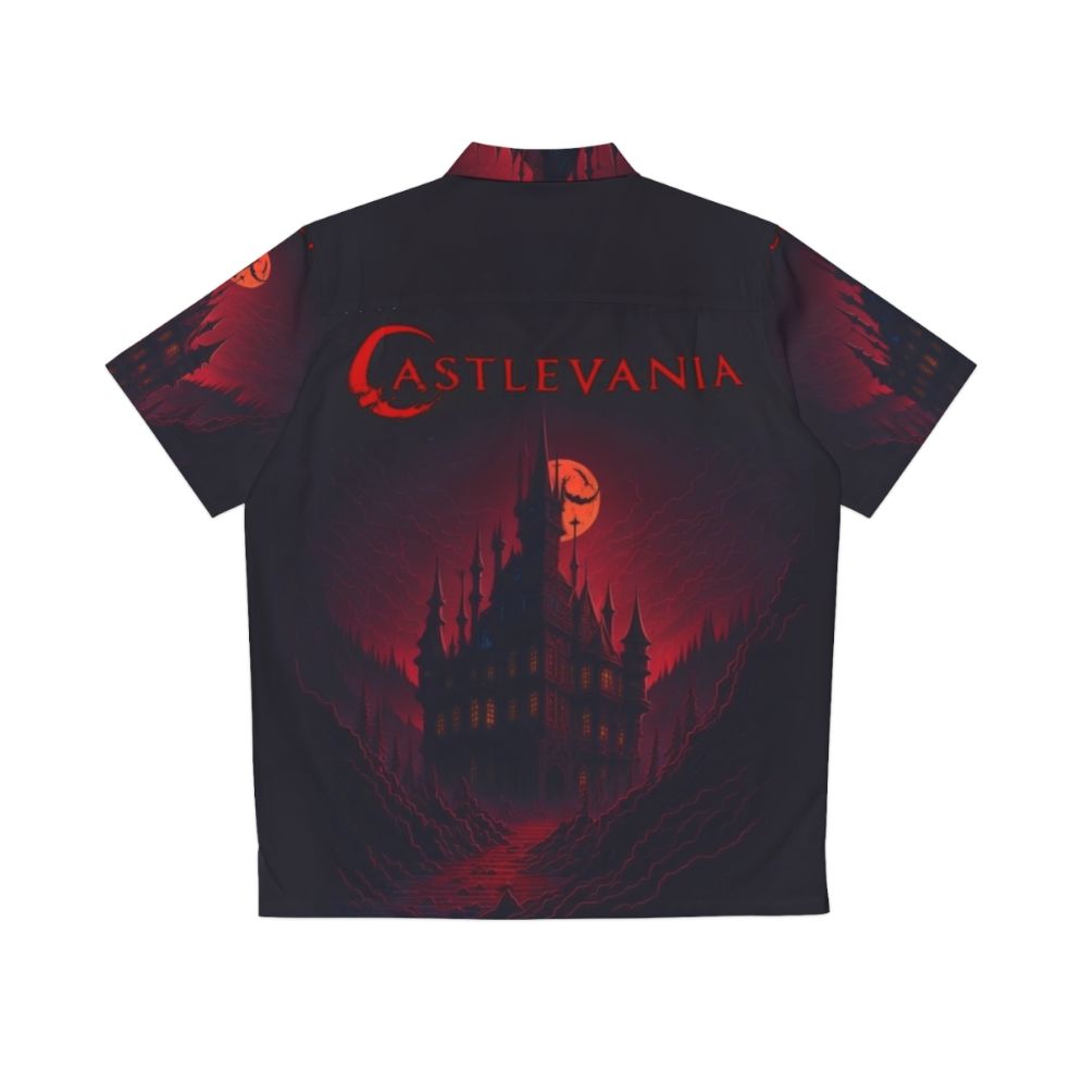 Castlevania Dracula's Haven Hawaiian Shirt - Back