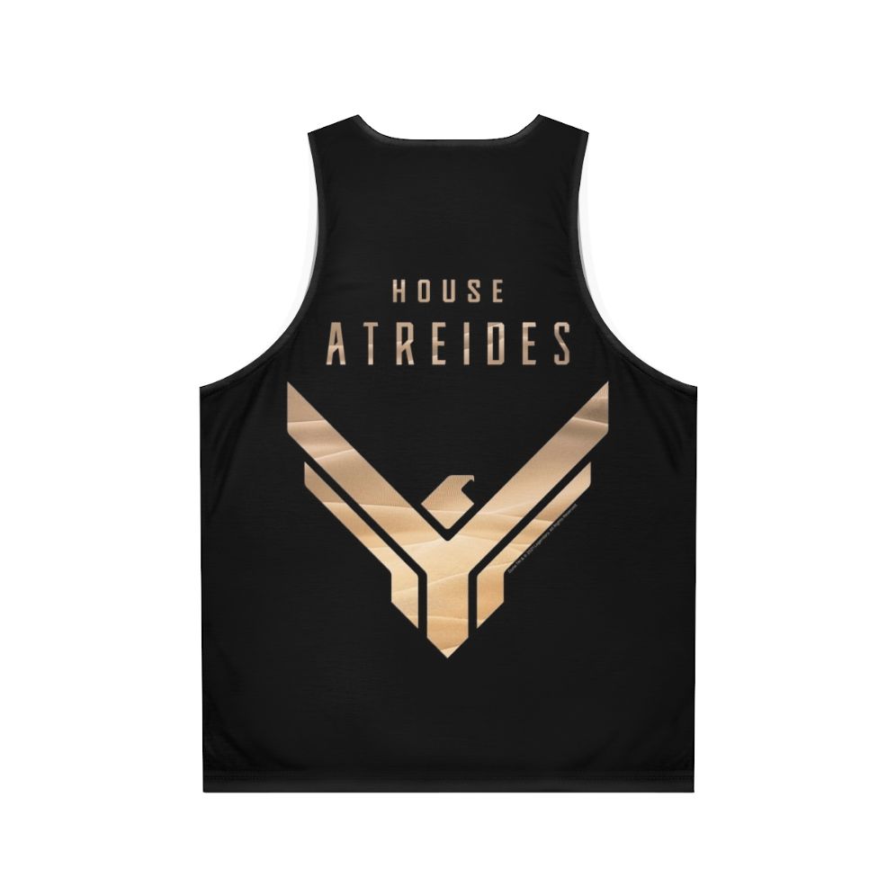 House Atreides Logo Unisex Tank Top - Back