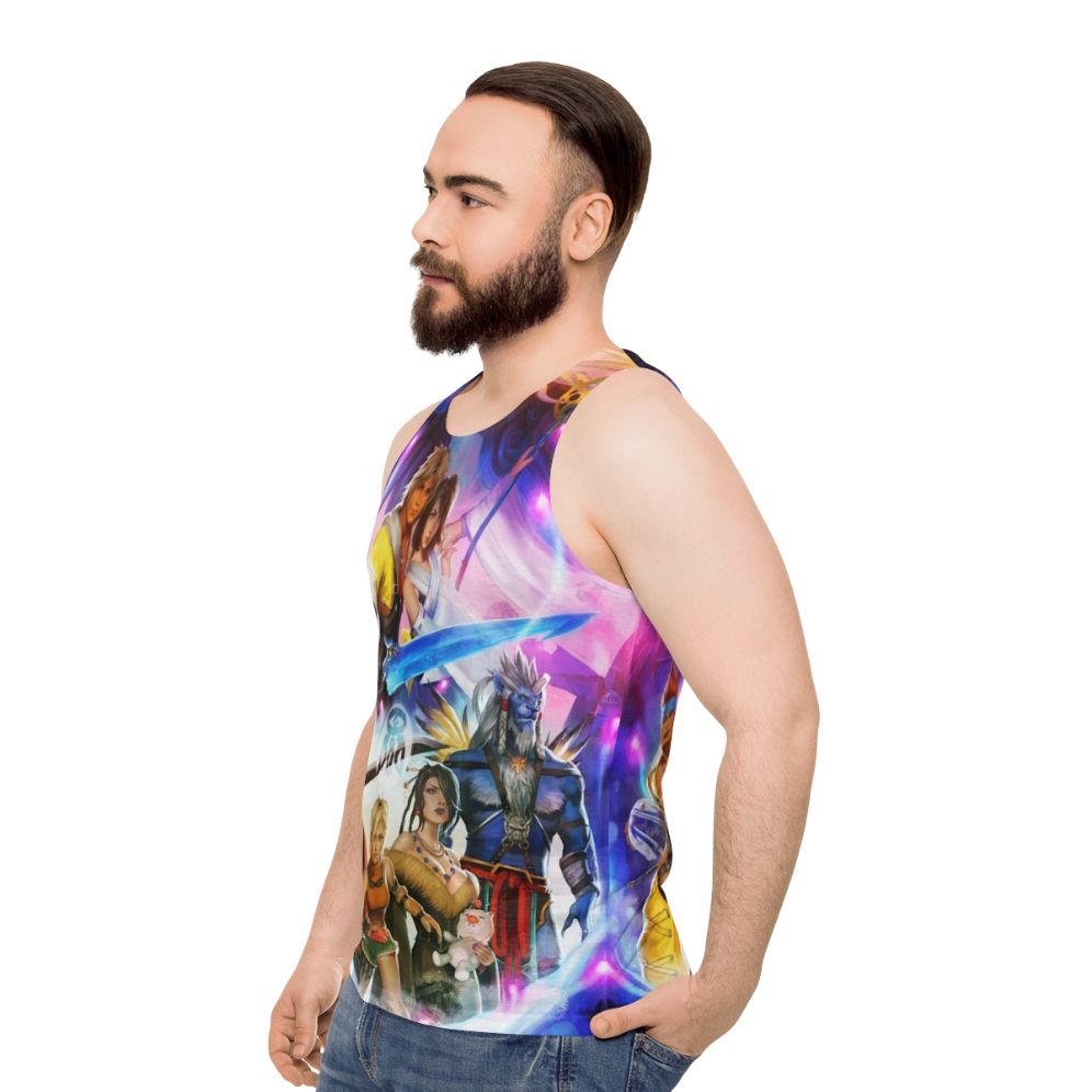 Final Fantasy X Unisex Tank Top - men side