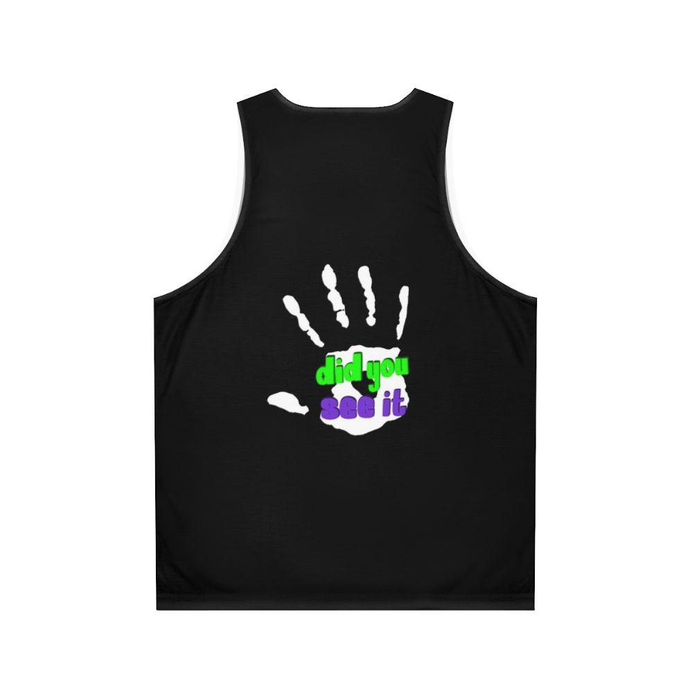 Unisex nuclear horror tank top - Back