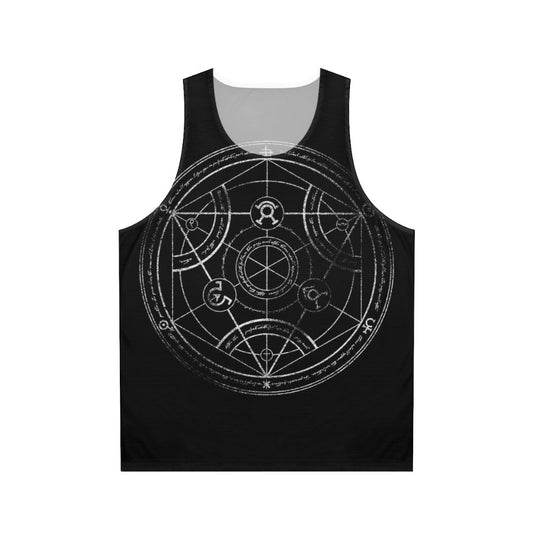 Fullmetal Alchemist Human Transmutation Circle Chalk Tank Top