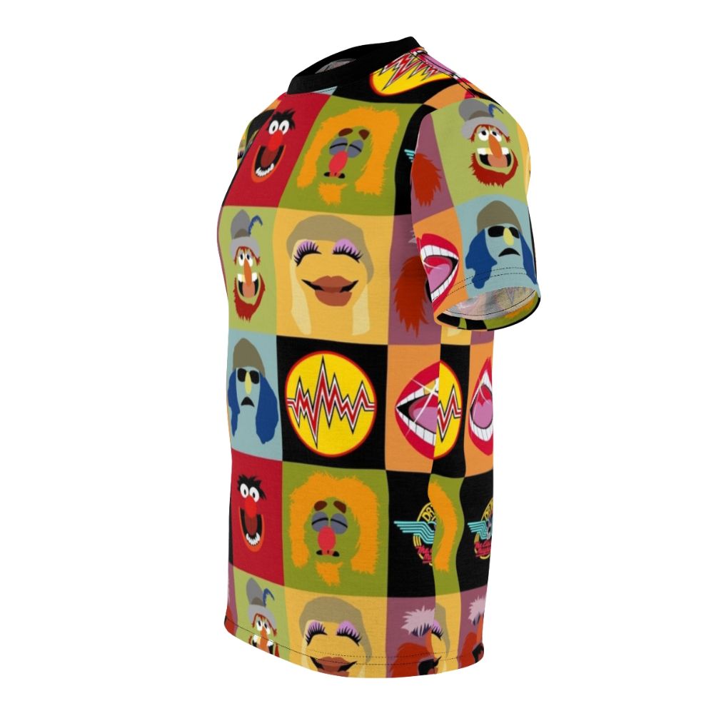 Muppets inspired Dr Teeth & Electric Mayhem all-over print t-shirt - men left