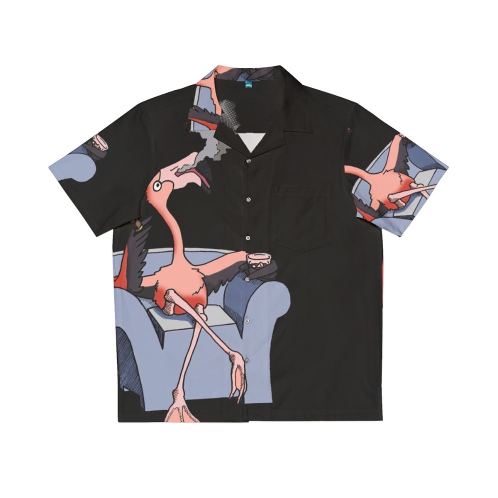 Alan Shore's Flamingo Hawaiian Shirt from Boston Legal