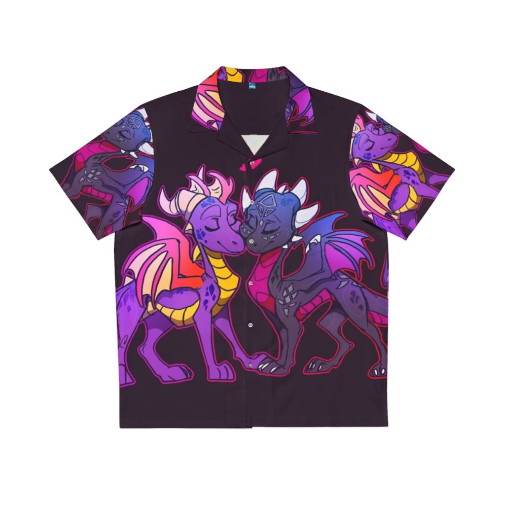 Spyro the Dragon Inspired Hawaiian Shirt